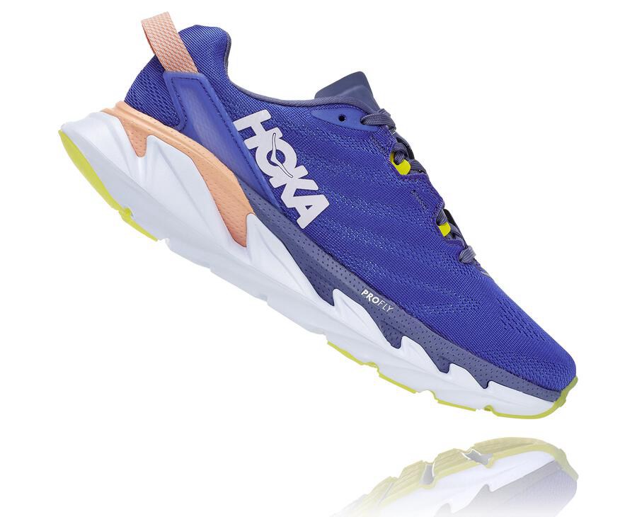 Hoka One One Elevon 2 Löparskor Dam - Blå/Vita - GJRDB-8469